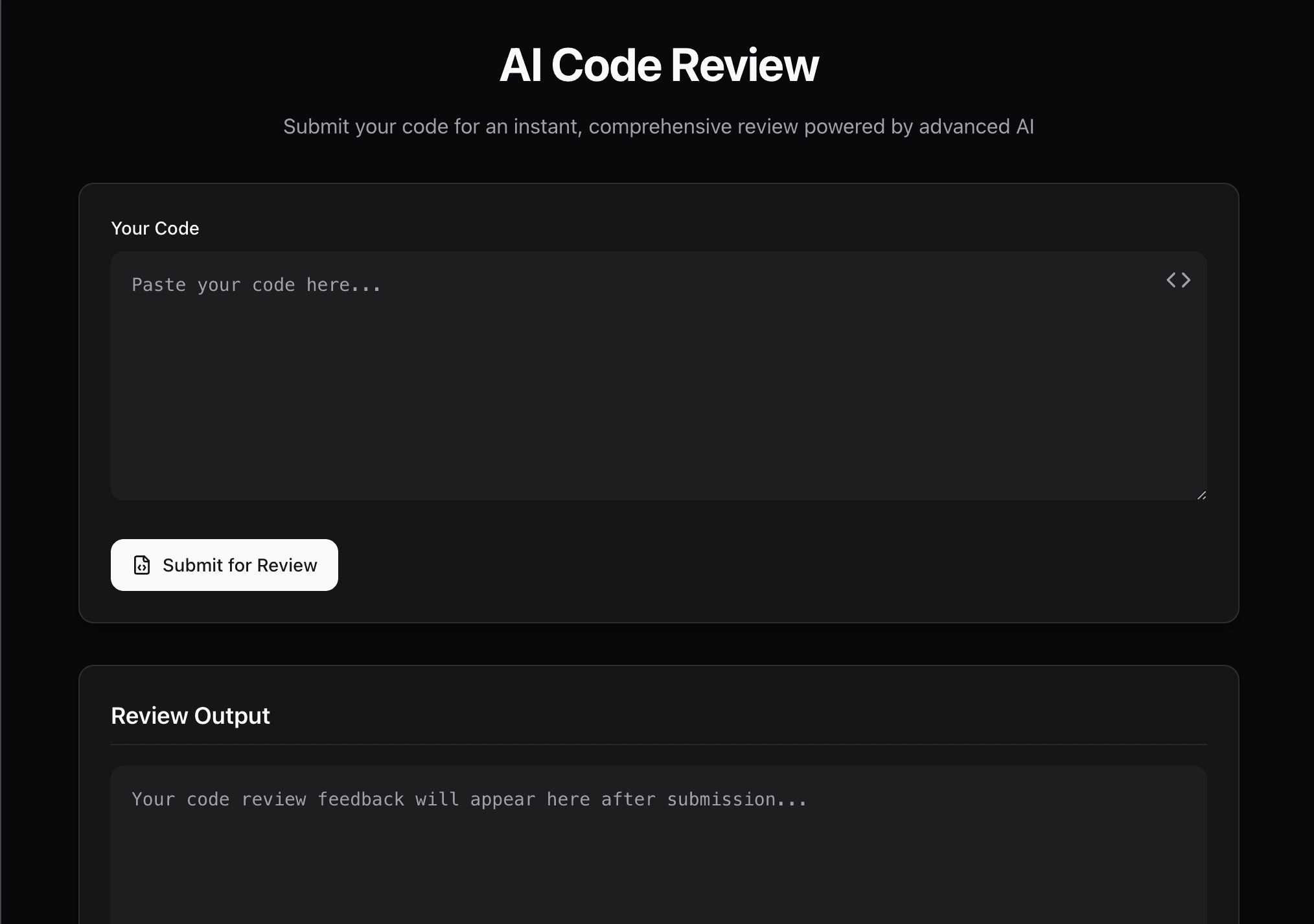 AI Code Reviewer